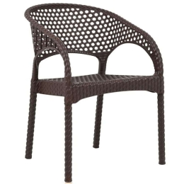 Πολυθρόνα Daria 875-124-049 54x46x82cm Brown