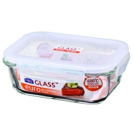 Δοχείο Φαγητού LLG428 17,5x13x6,4cm 630ml Clear Lock & Lock Γυαλί