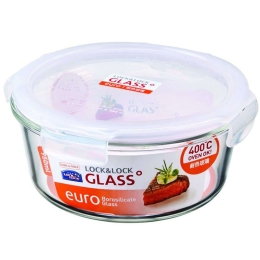 Δοχείο Φαγητού LLG861 18x8,5cm 950ml Clear Lock & Lock Γυαλί