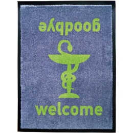 Πατάκι Εισόδου Pharmacy Mats A2 80X120cm Blue Sdim 80 X 120