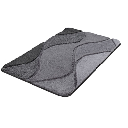 Πατάκι Μπάνιου Fiona 9128 Dark Grey Kleine Wolke 55Χ65 Acrylic