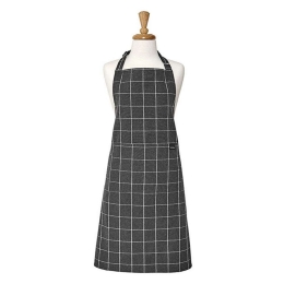 Ποδιά Κουζίνας Eco Check 48747 70x89cm Anthracite Ladelle 100% Βαμβάκι