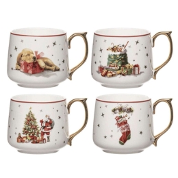 Κούπα Spirit Of Christmas 521297 470ml 13,5x10x9cm Multi Ashdene