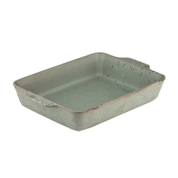 Πυρίμαxο Σκεύος Ορθογώνιο L Terra 60570 39x26,5x7,7cm Sage Green Ladelle Κεραμικό