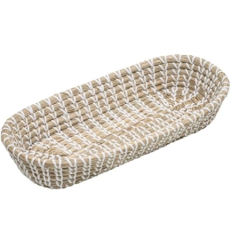 Ψωμιέρα 63042 36x16,5x6,5cm Cream Ladelle Seagrass