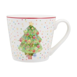 Χριστουγεννιάτικη Κούπα Jolly Joy Joy Έλατο DX1406 400ml Multi Maxwell&Williams