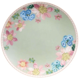 Πιάτο Γλυκού Primula AW0712 20cm Multi-Green Maxwell&Williams Πορσελάνη