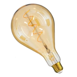 Λαμπτήρας Led Soft Spiral Filament 99164 PS30 E27 6W Dimmable Honey GloboStar 6W