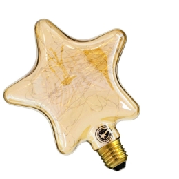 Λαμπτήρας Led Deco Star 99225 DSC125 E27 2W 150lm Honey GloboStar 2W