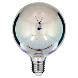 Λαμπτήρας Led Galaxy Extreme Glass 99271 G125 E27 5W 300lm Clear GloboStar
