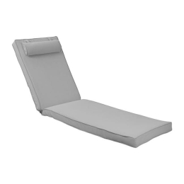 Μαξιλάρι Ξαπλώστρας Chios Grey HM11236.10P 196(117+1+78)x58x8 εκ