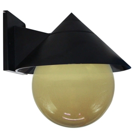 Φωτιστικό Τοίχου - Απλίκα AC.1801LMM 22,5x22,5x21cm 1xE27 Honey-Black Aca