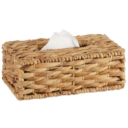 Κουτί Για Χαρτομάντηλα Water Hyacinth AH-BA22557 28x16x9,5cm Natural Andrea House Υδροϋάκινθος
