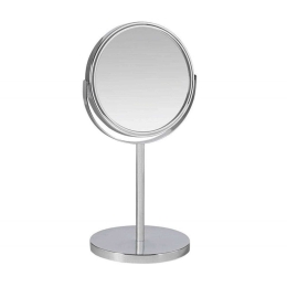 Καθρέπτης Επιτραπέζιος AH-BA23025 18,5x15x34,5cm Chrome Andrea House Μέταλλο,Γυαλί