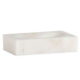 Σαπουνοθήκη Marble LBTAH-BA71161 13x9x3cm White Andrea House Μάρμαρο