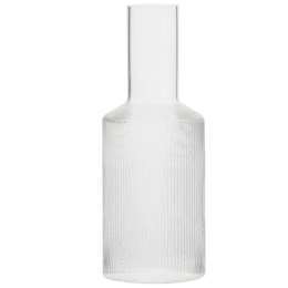 Κανάτα Ripple AH-MS73203 Φ9x24cm 1,1lt Clear Andrea House Γυαλί