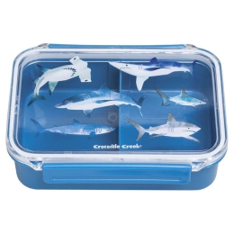 Φαγητοδοχείο Bento Καρχαρίες BER-3865610 17,8x13,3x5,7cm Blue Crocodile Creek Πλαστικό