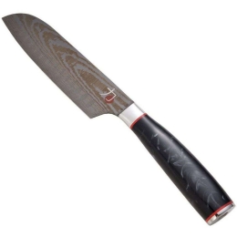 Μαχαίρι Santoku Tetsu BG04128MBK 17,5cm Black Bergner Ανοξείδωτο Ατσάλι
