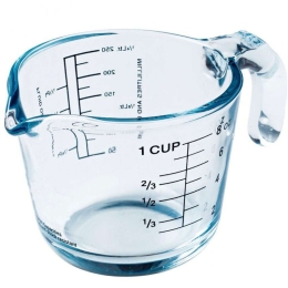Μεζούρα Mediterraneo BGEU001959 250ml Clear Bergner Γυαλί