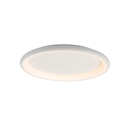Φωτιστικό Οροφής - Πλαφονιέρα Led BR71LEDC61WH 48W 3000K 4610lm D61XH8,5 White Aca Decor Μέταλλο