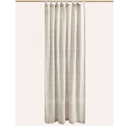 Κουρτίνα Knit Lucas CALUCAS140BEI Beige Calma House 140X280 140x280cm 100% Βαμβάκι