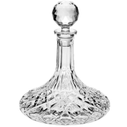 Καράφα Κρασιού Angela CBH03001100 950ml Clear Από Κρύσταλλο Βοημίας Κρύσταλλο