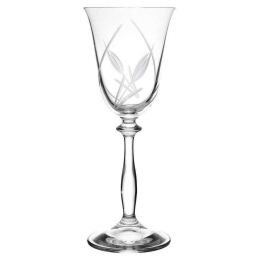 Ποτήρι Κρασιού Κολωνάτο Calla-Ang CLX40600062 185ml Κρυστάλλινο Clear Βοημίας Κρύσταλλο