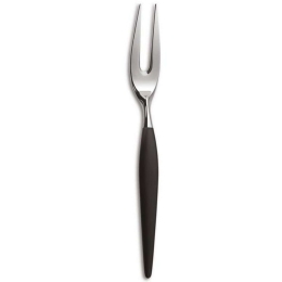Πιρούνι Φαγητού Magnolia CO06446000 20,3cm Silver-Black Comas Μέταλλο