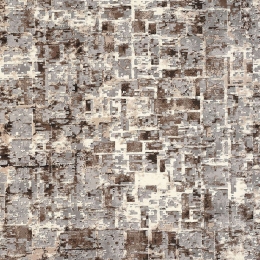 Χαλί Thema 3575/958 Καφέ-Μπεζ Colore Colori 160X160 Round