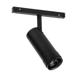 Σποτ Μαγνητικής Ράγας Zoomable EDNA2040B 48V DC 20W 4000K 1680Lm MAX. 20-50° Osram RA90 5,8x15,2cm Black Aca
