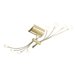 Φωτιστικό Οροφής EKOMX410158A 8xG4 20W Gold Aca