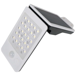 Φωτιστικό Τοίχου Ηλιακό Με Αισθητήρα ELISA2W 8x14,1cm Led 200lm 2W 4000K White Aca
