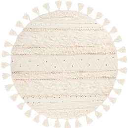 Χαλί Bohist 525 Round Cream Me Gusta 160X160 Round