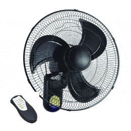 Ανεμιστήρας Επιτοίχιος FANWPB40R Φ45cm 50W Black Aca