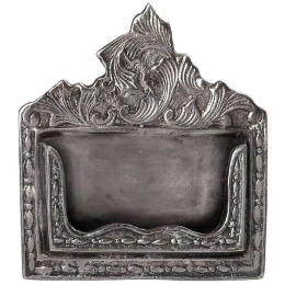 Καρτοθήκη FLA324 13x2x14cm Silver Espiel Αλουμίνιο