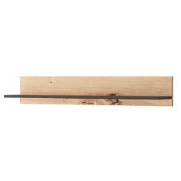 Ράφι Τοίχου Flow χρώμα FLW-38 102x17x19cm Anthracite-Natural