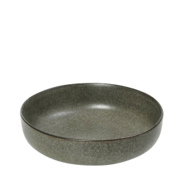 Πιάτο Βαθύ Etna Step FRL114K4 Φ17,5x4,5cm Olive Espiel Πηλός