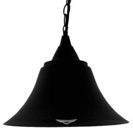 Φωτιστικό Οροφής Clocher 01041 Black GloboStar Μέταλλο
