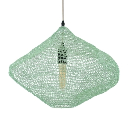 Φωτιστικό Οροφής Kentucky 01864 Φ40x30cm IP20 1xE27 Turquoise GloboStar