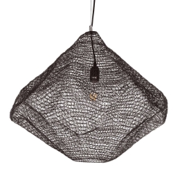 Φωτιστικό Οροφής Kentucky 01867 Φ60x50cm 1xE27 Dark Brown GloboStar
