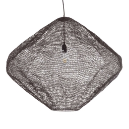 Φωτιστικό Οροφής Kentucky 01869 Φ90x70cm 1xE27 IP20 Dark Brown GloboStar