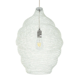 Φωτιστικό Οροφής Kentucky 01898 Φ40x60cm 1xE27 Beige GloboStar