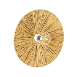Φωτιστικό Τοίχου - Απλίκα Colombo 02283 Boho 1xE27 IP20 40x4,5cm Beige GloboStar