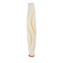 Φωτιστικό Δαπέδου Cerulean 02312 1xE27 30x155cm Beige GloboStar