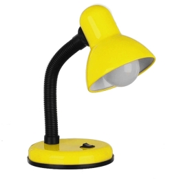 Φωτιστικό Επιτραπέζιο Student 01536 Φ12x32cm 1xE27 Yellow GloboStar