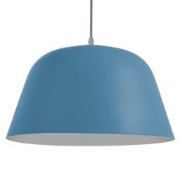 Φωτιστικό Οροφής Downvale 01286 Blue GloboStar Μέταλλο