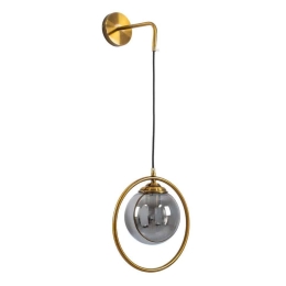 Φωτιστικό Τοίχου-Απλίκα Vienna 00923 25x23x27cm Gold GloboStar