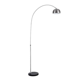 Φωτιστικό Δαπέδου Prague 00989 90x29,5x180cm 1xE27 Black-Silver GloboStar