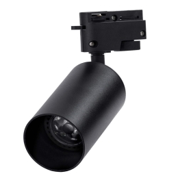 Φωτιστικό Οροφής - Σποτ Leo 60353 GU10 Φ6x19cm Black GloboStar