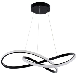Φωτιστικό Οροφής Με Τηλεχειριστήριο Dexter 60913 Φ73cm Dim Led 10080lm 90W Black Globostar